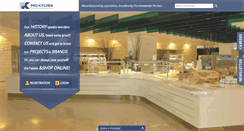 Desktop Screenshot of pro-kitchen.com